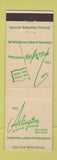 Matchbook Cover - Fairfax Dining Room Pittsburgh PA