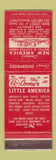 Matchbook Cover - Covey's New America Motel Salt Lake City WY
