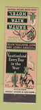 Matchbook Cover - Santa Rita Hotel Tucson AZ cactus