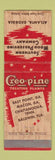 Matchbook Cover - Southern Wood Preserving Atlanta GA Macon Baldwin FL
