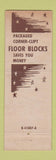 Matchbook Cover - Southern Wood Preserving Atlanta GA Macon Baldwin FL