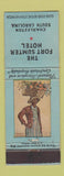 Matchbook Cover - Fort Sumter Hotel Charleston SC