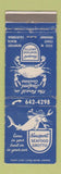 Matchbook Cover - Newport Seafood Grotto Newport Beach CA WORN