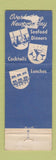 Matchbook Cover - Newport Seafood Grotto Newport Beach CA WORN