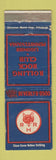 Matchbook Cover - Rolling Rock Club Ligonier PA WORN