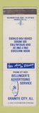 Matchbook Cover - Bellinger's Advertising Service Granite City IL