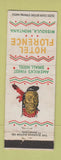 Matchbook Cover - Hotel Florence Missoula MT Indian WEAR
