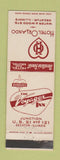 Matchbook Cover - Hotel Orlando Deactur IL