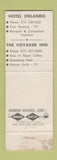 Matchbook Cover - Hotel Orlando Deactur IL