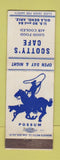 Matchbook Cover - Scotty's Cafe Gila Bend AZ