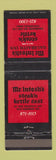 Matchbook Cover - McIntosh's Galbraith Inn Cincinnati OH