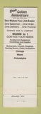 Matchbook Cover - Edward Don Food Service Equipment WEAR