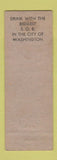 Matchbook Cover - Fort Carroll Tavern Washington DC? WEAR