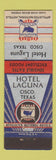 Matchbook Cover - Hotel Laguna Cisco TX