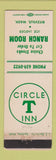 Matchbook Cover - Circle T Inn Ranch Room Ritzville WA WEAR