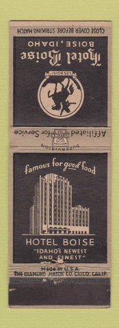 Matchbook Cover - Hotel Boise ID WEAR