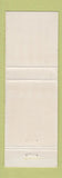 Matchbook Cover - Vans Market Meat Packing Merrill WI WEAR