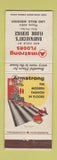 Matchbook Cover - Armstrong Floors Barfknecht's Lake Mills WI
