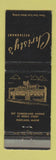 Matchbook Cover - Christy's Restaurant Portland ME WEAR