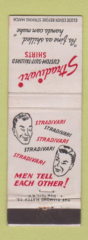 Matchbook Cover - Stradivari Men's Shirts Clothes