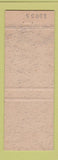 Matchbook Cover - Eastern Specialty Dairy Supply Roxbury MA