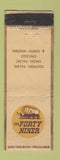 Matchbook Cover - Forty Niner Southern Pacific Union Chicago NW Railroads WORN