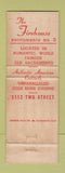 Matchbook Cover - The Firehouse Sacramento CA WEAR