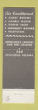 Matchbook Cover - Hotel McLure Wheeling WV