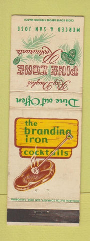 Matchbook Cover - Ray Douglas' Pine Cone Merced San Jose CA WEAR