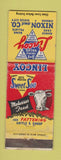 Matchbook Cover - Lincoy Sweet Soo Feed Sioux City IA Omaha NE WEAR