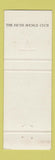 Matchbook Cover - Fifth Avenue Club