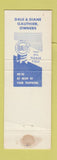 Matchbook Cover - Coachman Cleaners WORN