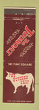 Matchbook Cover - The Tugboat Butcher Shop Steamboat Springs Colorado WEAR