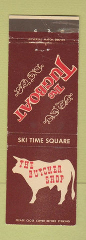 Matchbook Cover - The Tugboat Butcher Shop Steamboat Springs Colorado WEAR