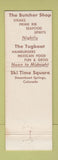 Matchbook Cover - The Tugboat Butcher Shop Steamboat Springs Colorado WEAR