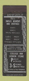 Matchbook Cover - College Inn Liquor Store  WEAR