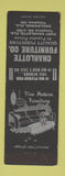 Matchbook Cover - Charlotte Furniture Englewood Port Charlotte FL