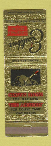 Matchbook Cover - Excalibur Restaurant Milwaukee? WEAR