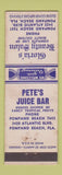 Matchbook Cover - Cloria's Beauty Salon Pompano Beach FL WEAR