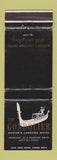Matchbook Cover - The Gondolier Hotel Austin TX WORN