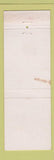 Matchbook Cover - Boyne Highlands MI WEAR