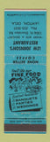Matchbook Cover - Lew Johnson's Restaurant Lawton OK WEAR