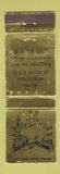 Matchbook Cover - Top of the Eighties Hazleton PA WEAR