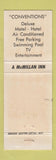 Matchbook Cover - Marion Motor Hotel Salem OR WEAR