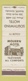 Matchbook Cover - Southwind Motel Radcliff KY WEAR