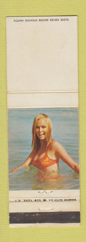 Matchbook Cover - pinup BLANK WEAR