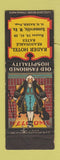 Matchbook Cover - Rader Hotel Summerville WV WEAR