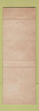 Matchbook Cover - Edison Hotel Lynn MA