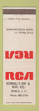 Matchbook Cover - RCA Sorrell's Refrigeration Electric Seneca SC