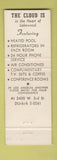 Matchbook Cover - Cloud Motel Lakewood CA